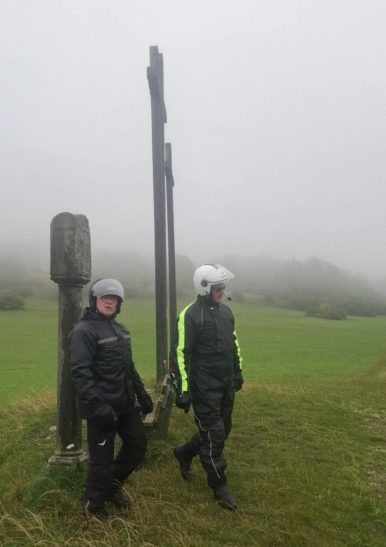 Rollerfreunde Prignitz im Nebel