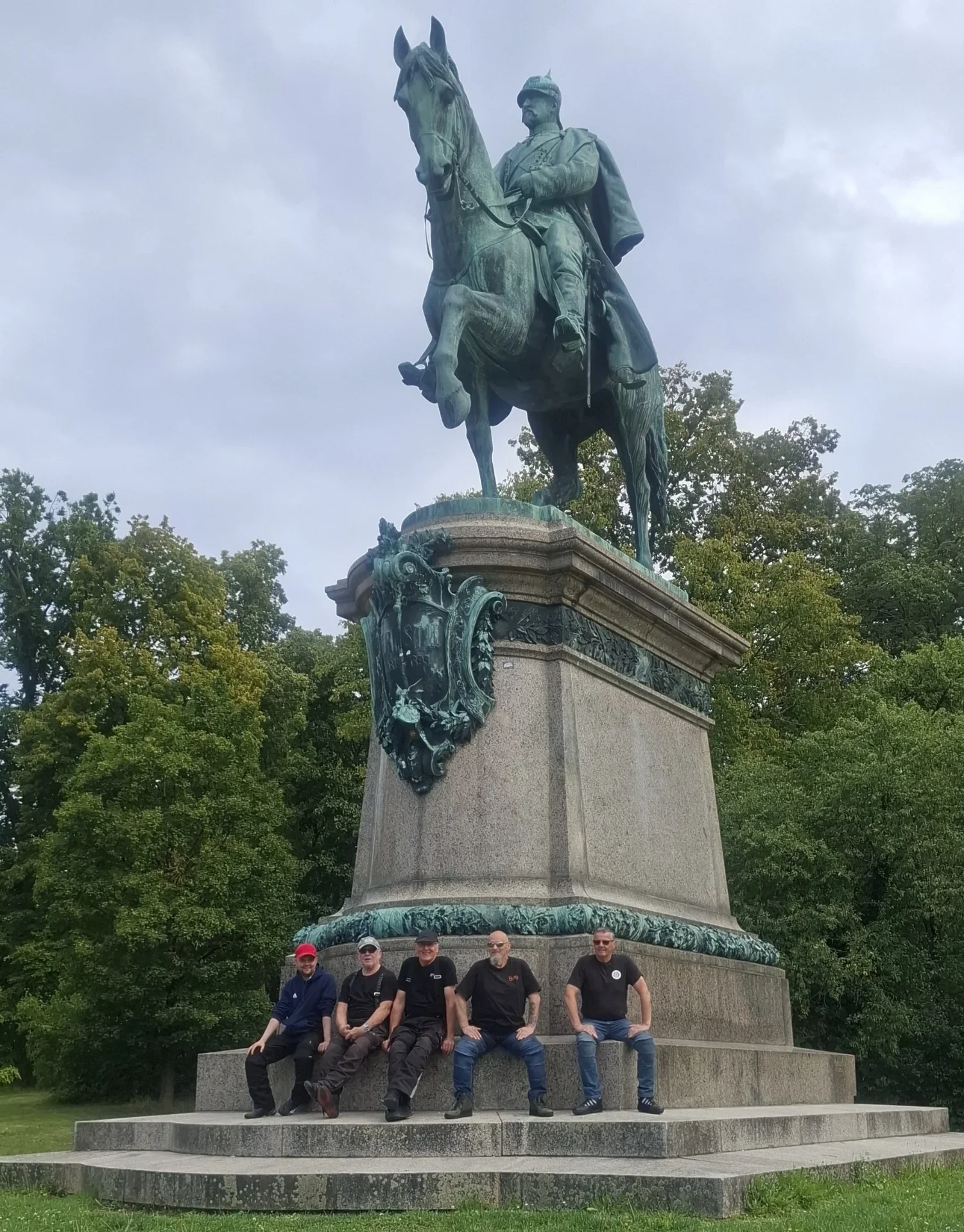 Rollerfreunde Prignitz machen eine kleine Pause