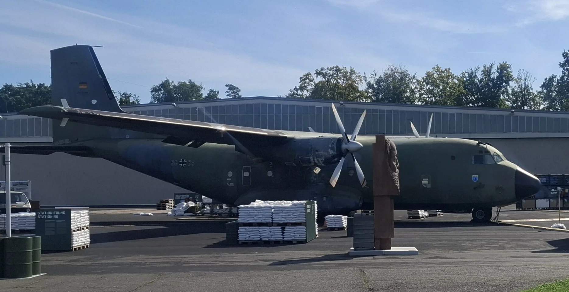 Transportflugzeug im Militärmuseum Gatow