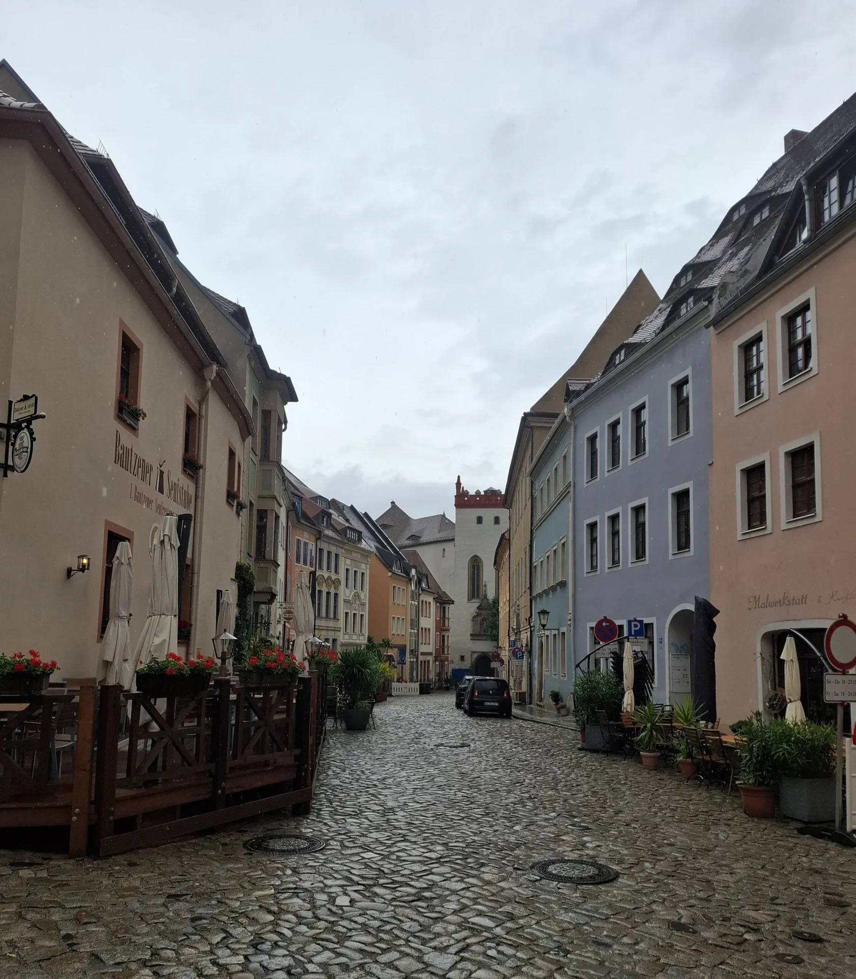 Gasse in der Bautzen Altstadt