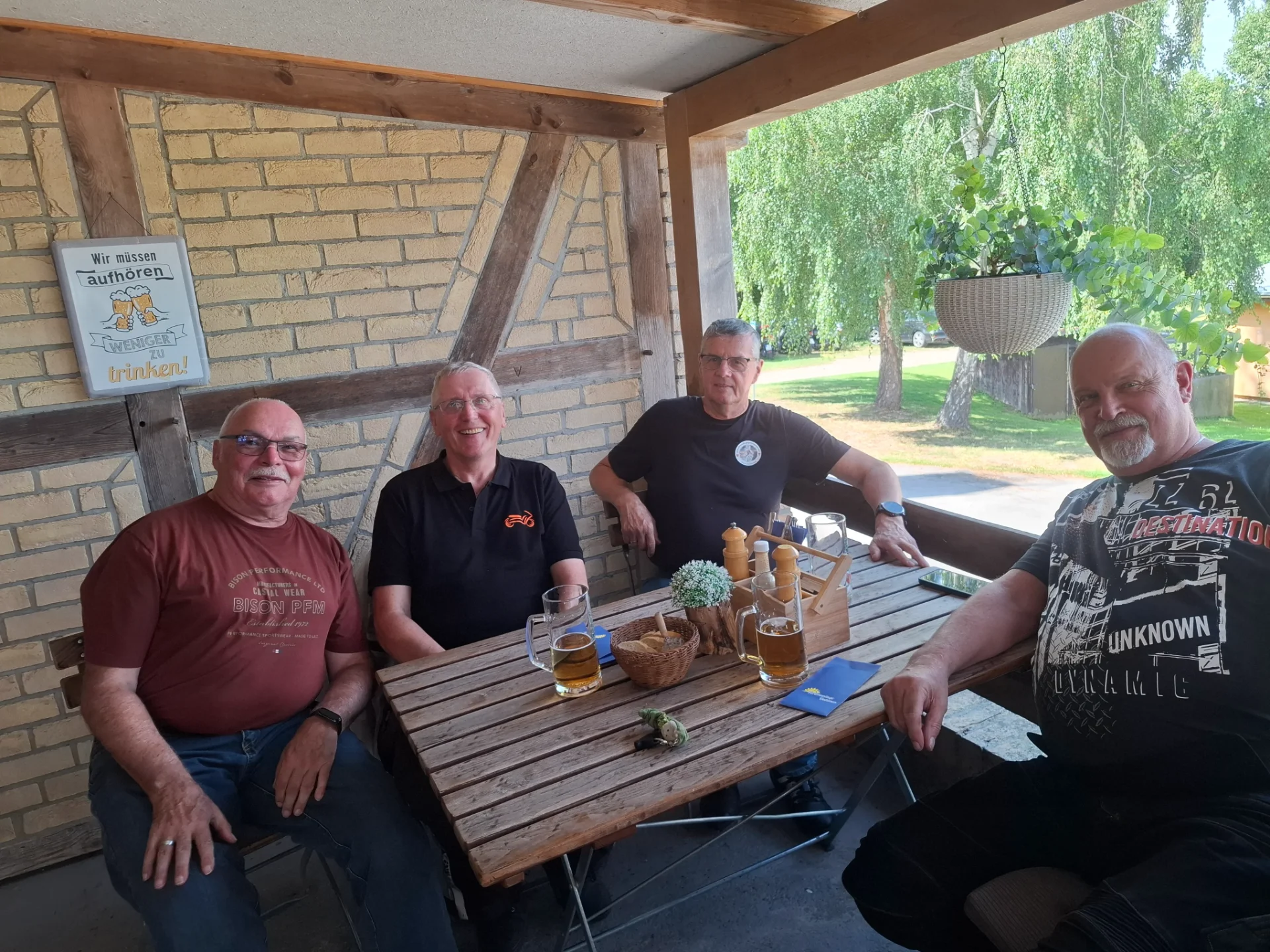Gemeinsame Tour durch die Mecklenburger Schweiz