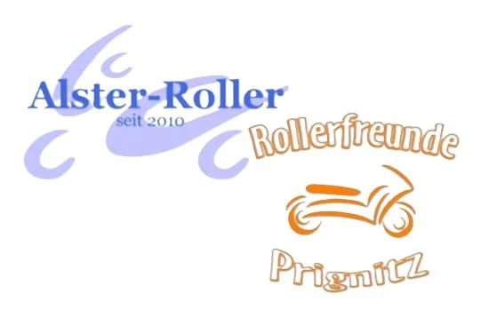 Treffen mit den Alster Rollern am Schaalsee Logo