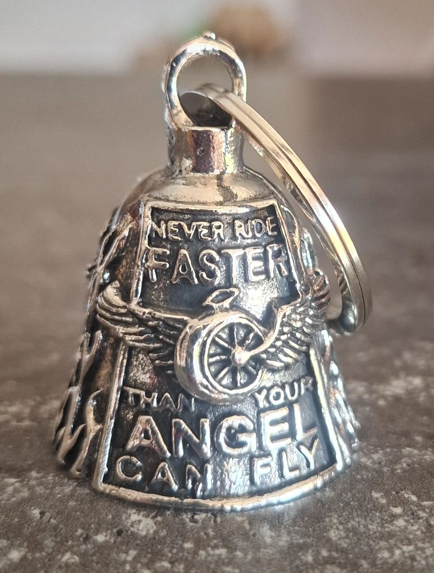 Geschenk von Britta: eine Biker Bell
