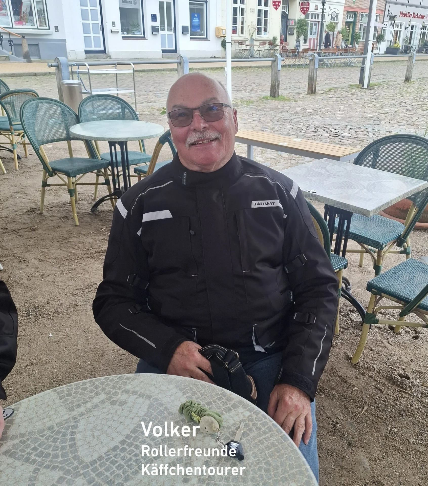 Volker von den Rollerfreunden Käffchentourer
